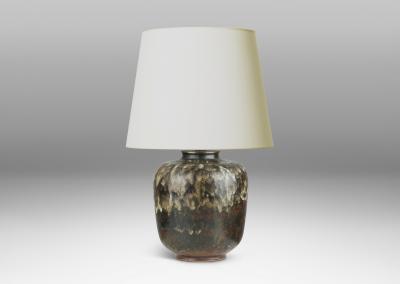  Royal Copenhagen Table Lamp by Carl Halier for Royal Copenhagen