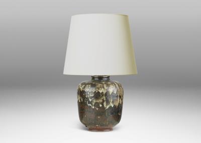  Royal Copenhagen Table Lamp by Carl Halier for Royal Copenhagen