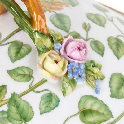  Royal Copenhagen Two Danish Royal Copenhagen Flora Danica porcelain dishes with handles