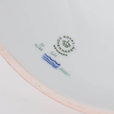  Royal Copenhagen Two Danish Royal Copenhagen Flora Danica porcelain dishes with handles