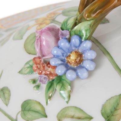  Royal Copenhagen Two Flora Danica Danish porcelain tureens with stands by Royal Copenhagen