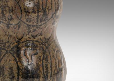  Royal Copenhagen Unique Double Gourd Vase by J rgen Mogensen for Royal Copenhagen