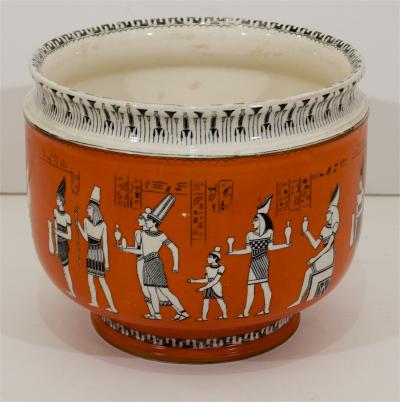  Royal Doulton Royal Doulton Egyptian Revival Porcelain Jardini re