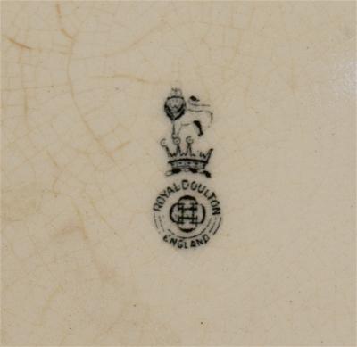  Royal Doulton Royal Doulton Egyptian Revival Porcelain Jardini re