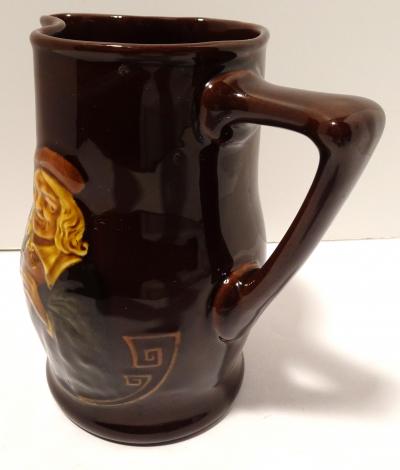  Royal Doulton Royal Doulton Kingsware Jug with Pipe Smoker and a Witticism