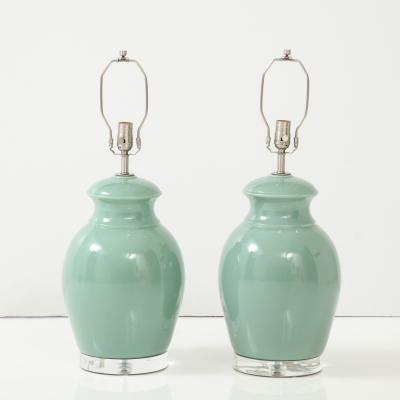  Royal Haeger Royal Haeger Turquoise Ceramic Lamps