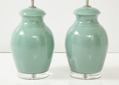  Royal Haeger Royal Haeger Turquoise Ceramic Lamps