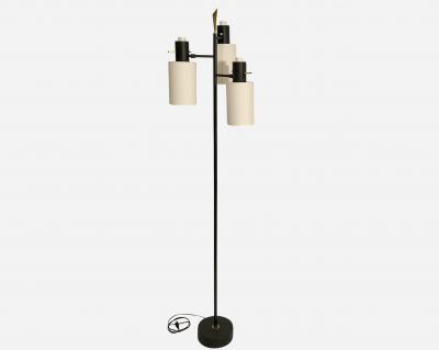  Royal Lumi res Floor lamp with three swivel heads Royal Lumi re et ou Lunel France circa 1955