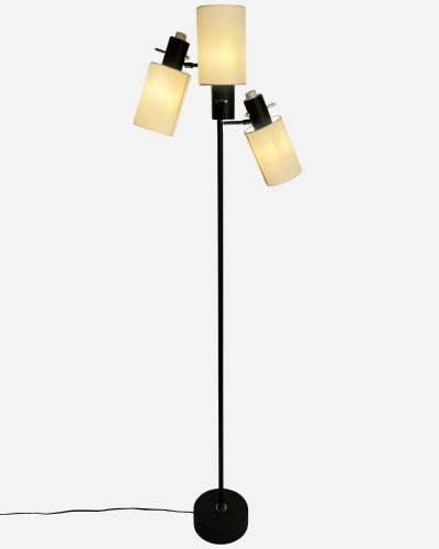  Royal Lumi res Floor lamp with three swivel heads Royal Lumi re et ou Lunel France circa 1955