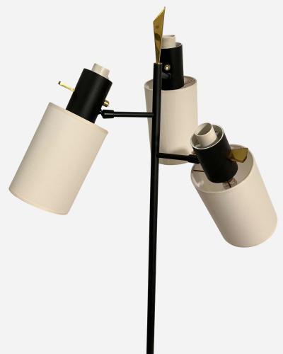  Royal Lumi res Floor lamp with three swivel heads Royal Lumi re et ou Lunel France circa 1955