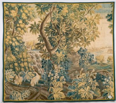  Royal Manufacture of Aubusson 18th Century Antique Aubusson Tapestry