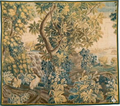  Royal Manufacture of Aubusson 18th Century Antique Aubusson Tapestry