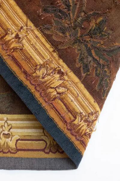  Royal Manufacture of Aubusson French 19th Century Aubusson Tapestry Depicting a Lively Bouquet of Flowers