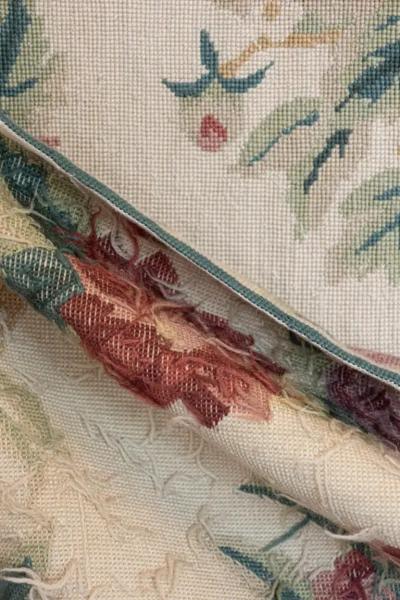  Royal Manufacture of Aubusson French 19th Century Aubusson Wall Tapestry with Pink and Cream Floral D cor