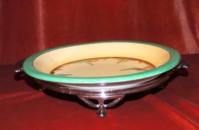  Royal Rochester Royal Rochester Modernistic Art Deco Pie Plate