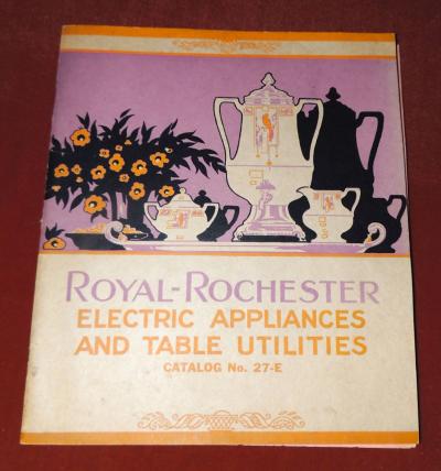  Royal Rochester Royal Rochester Modernistic Waffle Iron
