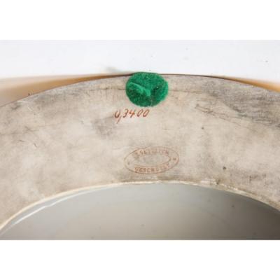  Royal Vienna Porcelain Monumental Royal Vienna Iridescent Porcelain Portrait Vase and Cover circa 1880