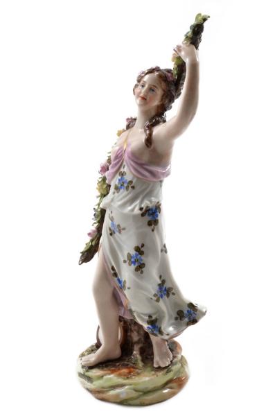  Royal Vienna Porcelain Royal Vienna Porcelain Figurine of a Young Woman Austria19th century