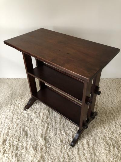  Roycroft Roycroft little journey end table Book shelf Arts and crafts oak