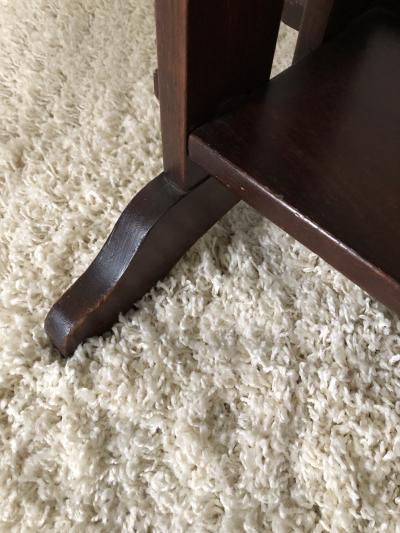  Roycroft Roycroft little journey end table Book shelf Arts and crafts oak