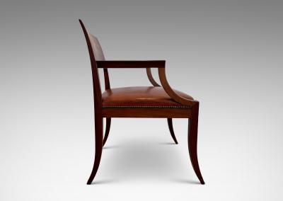  Rud Rasmussen Snedkerier Armchair in Mahogany by Rud Rasmussen
