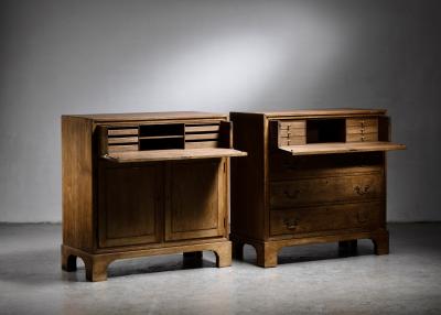  Rud Rasmussen Snedkerier Pair of Rud Rasmussen cabinets