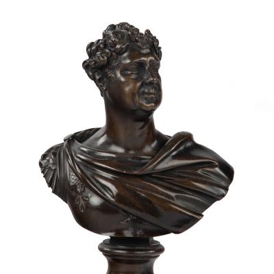  Rundell Bridge Rundell A Rare Bronze Bust of King George IV Retailed by Rundell Bridge and Rundell