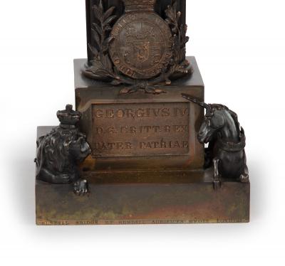  Rundell Bridge Rundell A Rare Bronze Bust of King George IV Retailed by Rundell Bridge and Rundell