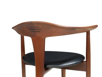  S A Andersen Erik Andersen and Palle Pedersen Erik Andersen and Palie Andersen Exquisitely Hand Sculpted Armchairs