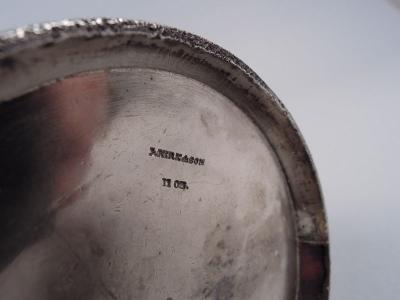  S Kirk Son Inc Antique Kirk Baltimore Repousse Silver Baby Cup