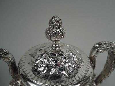  S Kirk Son Inc Antique Kirk Baltimore Repousse Sterling Silver Creamer Sugar