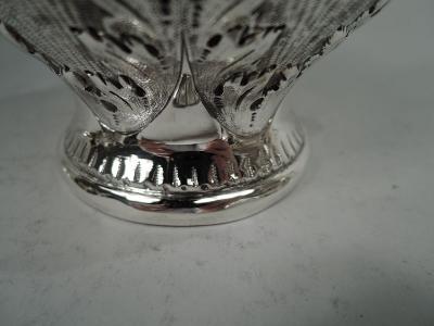  S Kirk Son Inc Antique Kirk Baltimore Repousse Sterling Silver Creamer Sugar