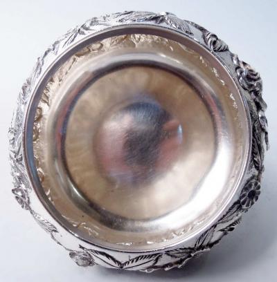  S Kirk Son Inc Antique Kirk Baltimore Repousse Sterling Silver Trinket Box