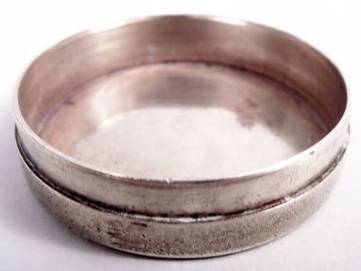  S Kirk Son Inc Antique Kirk Baltimore Sterling Silver Pillbox with Pastoral Scene