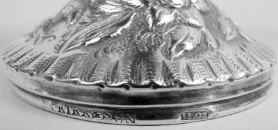  S Kirk Son Inc Antique Kirk Baltimore Victorian Silver Tower Flower Youth Cup