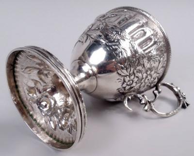  S Kirk Son Inc Antique Kirk Baltimore Victorian Silver Tower Flower Youth Cup