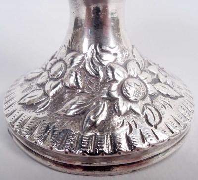  S Kirk Son Inc Antique Kirk Baltimore Victorian Silver Tower Flower Youth Cup