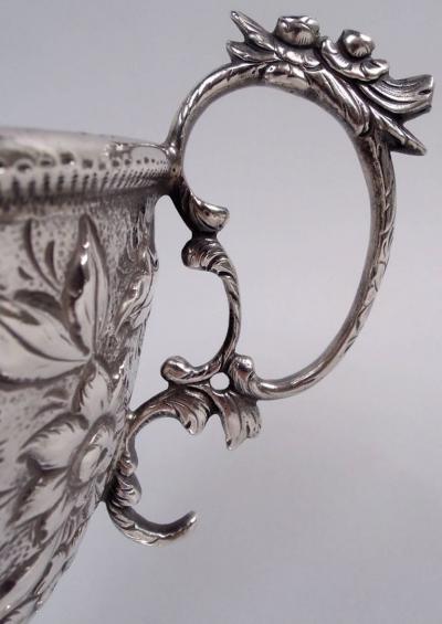  S Kirk Son Inc Antique Kirk Baltimore Victorian Silver Tower Flower Youth Cup