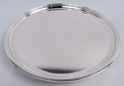  S Kirk Son Inc Elegant Kirk Baltimore Neoclassical Sterling Silver Salver