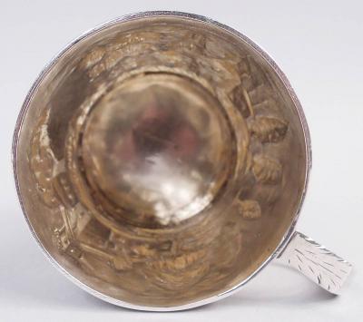  S Kirk Son Inc Kirk Baltimore Victorian Silver Pastoral Architecture Baby Cup