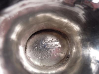  S Kirk Son Inc Kirk Edwardian Baltimore Repousse Sterling Silver Gravy Boat