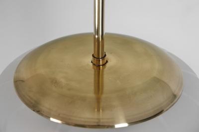  S hk liikkeiden Oy Brass Pendant Light for PSO Pohjoismainen S hk Oy Finland Mid 20th Century