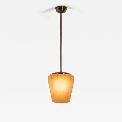  S hk liikkeiden Oy Brass Pendant Light for PSO Pohjoismainen S hk Oy Finland Mid 20th Century