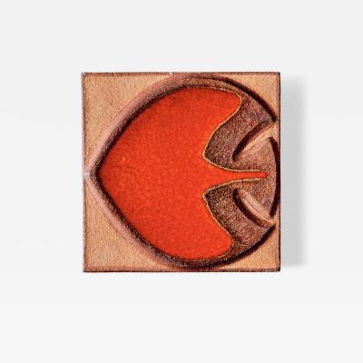  S holm Stent j Soholm ceramics Ceramic Fish Wall Tile by S holm Pottery