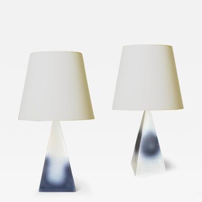  S holm Stent j Soholm ceramics Duo of Table Lamps by S holm Stent j