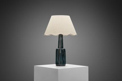  S holm Stent j Soholm ceramics Large Model 1033 Ceramic Table Lamp by S holm Stent j Denmark 1960s