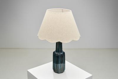  S holm Stent j Soholm ceramics Large Model 1033 Ceramic Table Lamp by S holm Stent j Denmark 1960s
