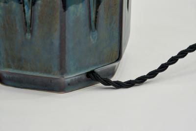  S holm Stent j Soholm ceramics Large Model 1033 Ceramic Table Lamp by S holm Stent j Denmark 1960s