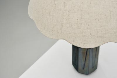  S holm Stent j Soholm ceramics Large Model 1033 Ceramic Table Lamp by S holm Stent j Denmark 1960s