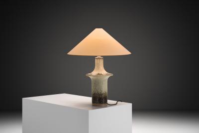  S holm Stent j Soholm ceramics Model 1080 Glazed Stoneware Table Lamp by S holm Denmark 1960s